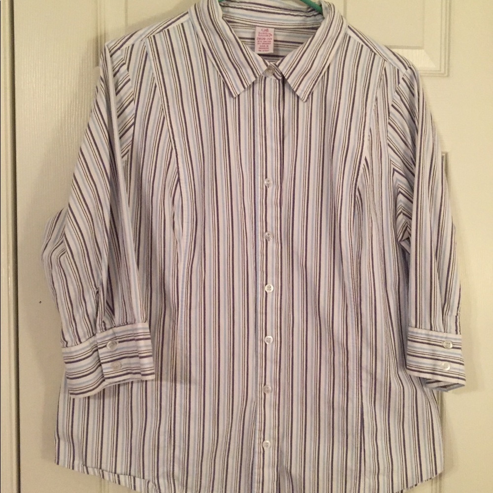 Bobbie Brooks button down blouse 2X